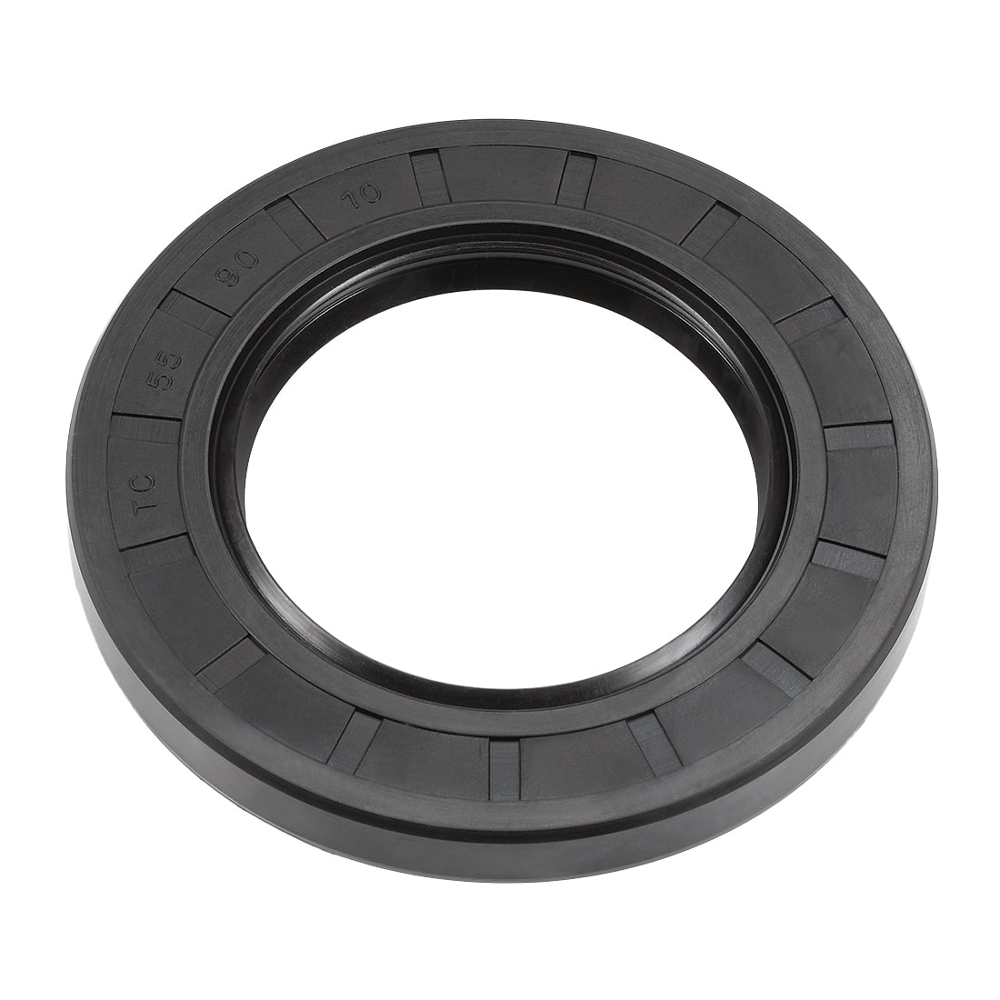 Uxcell Uxcell Oil Seal, TC 52mm x 72mm x 10mm, Nitrile Rubber Cover Double Lip