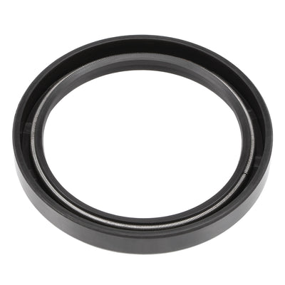 Harfington Uxcell Oil Seal, TC 25mm x 40mm x 10mm, Nitrile Rubber Cover Double Lip