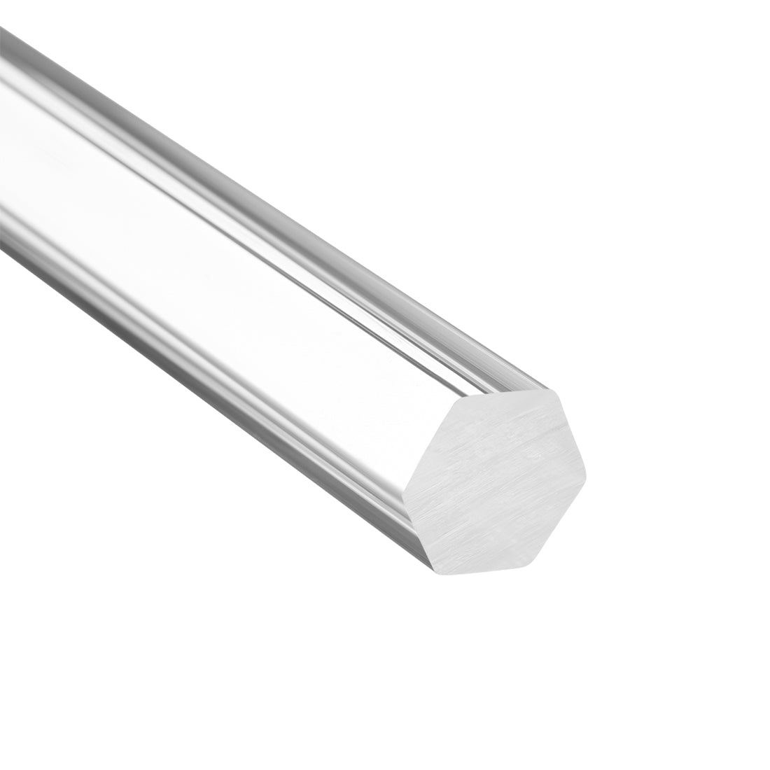 uxcell Uxcell 12mmx12mmx250mm Clear Solid Acrylic Hexagon Rod PMMA Bar