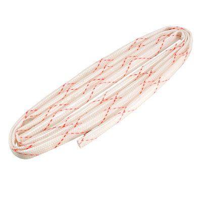 Harfington Uxcell Fiberglass Sleeve 3mm I.D. PVC Insulation Tubing 1500V Tube Adjustable Sleeving Pipe 125 Degree Centigrade Cable Wrap Wire 905mm 2.97ft White and Red