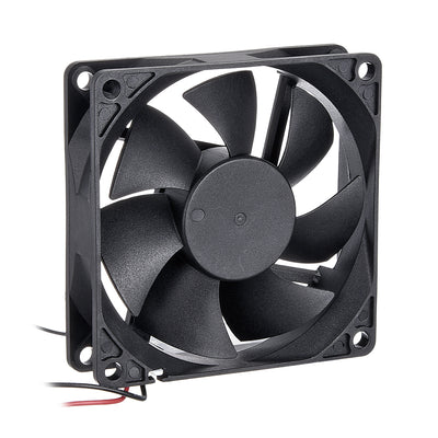 Harfington Uxcell SNOWFAN Authorized 80mm x 80mm x 20mm 12V Brushless DC Cooling Fan #0302