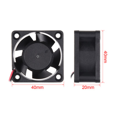 Harfington Uxcell SNOWFAN Authorized 40mm x 40mm x 20mm 12V Brushless DC Cooling Fan #0353
