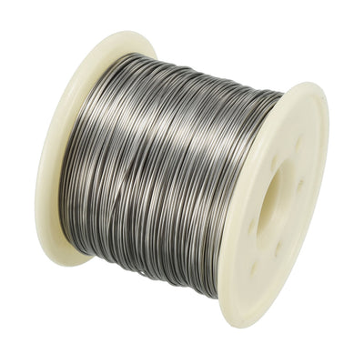 Harfington Uxcell 0.5mm 24AWG Heating Resistor Wire Nichrome Resistance Wires for Heating Elements 164ft