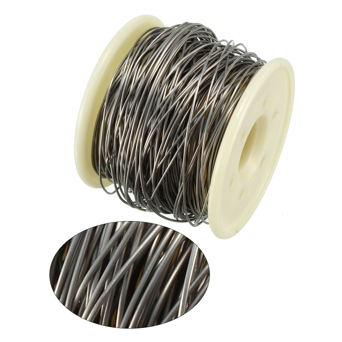 uxcell Uxcell 0.7mm 21AWG Heating Resistor Wire Nichrome Resistance Wires for Heating Elements 65.6ft