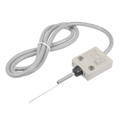 Harfington Uxcell TZ-3169 Cat Whisker Flexible Coil Spring Limit Switch Momentary Compact Prewired 1NC+1NO