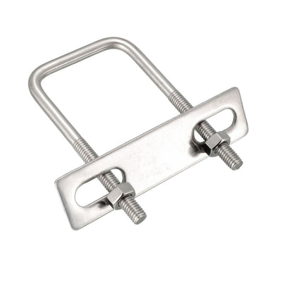 Harfington Uxcell U-Bolts 304 Stainless Steel with Nuts Frame Straps