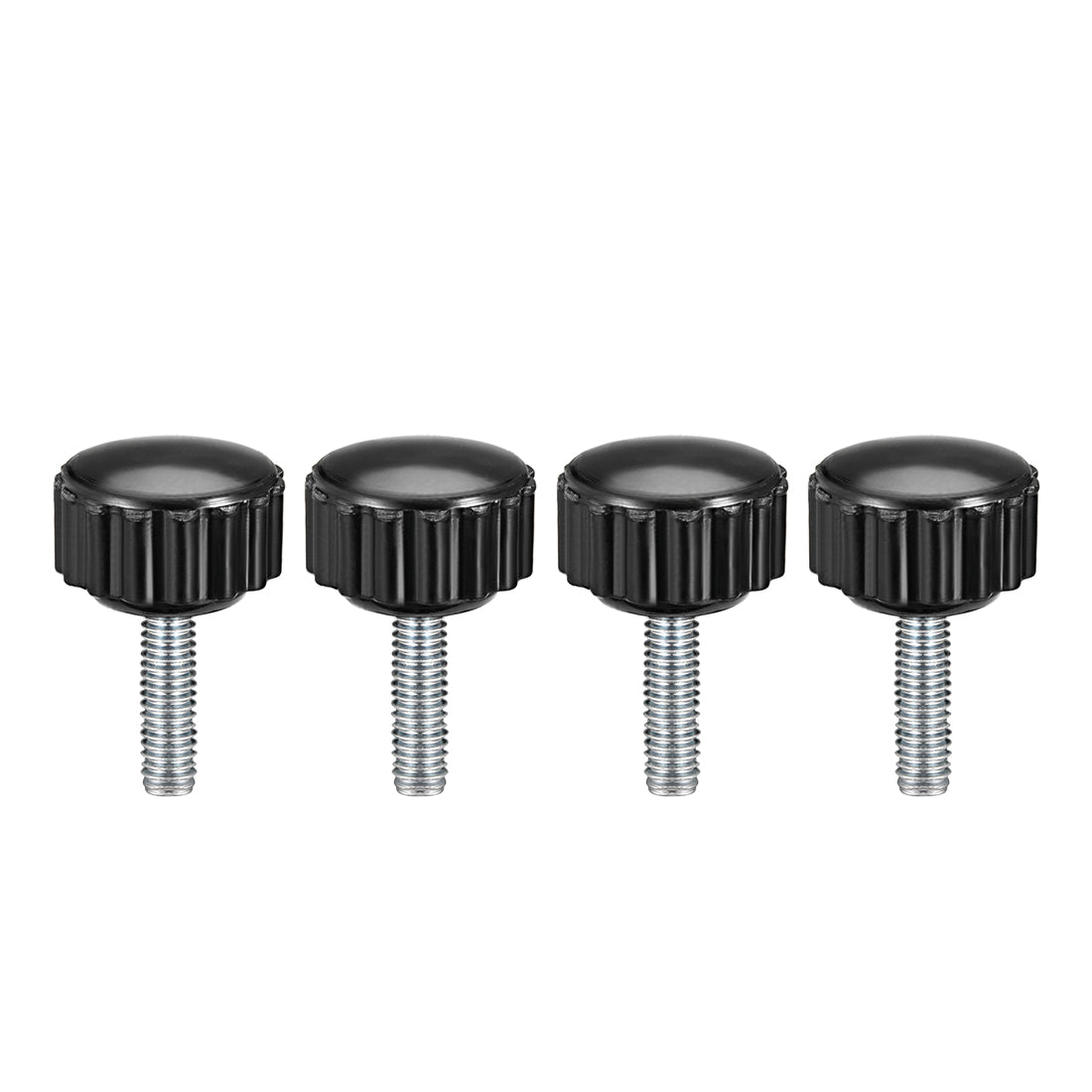 Uxcell M6 x 44mm Male Thread Knurled Clamping Knobs Grip Thumb Screw on
