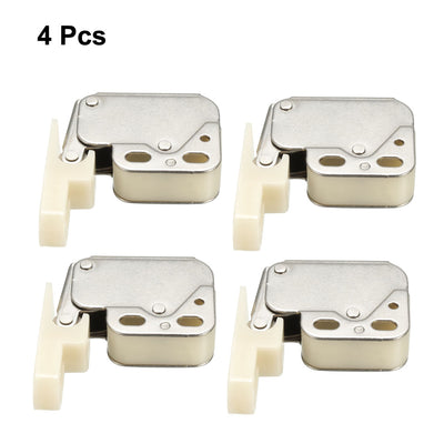 Harfington Uxcell Cabinet Cupboard Spring Press Open Door Catch Tip Touch Push Latch Stops 4pcs