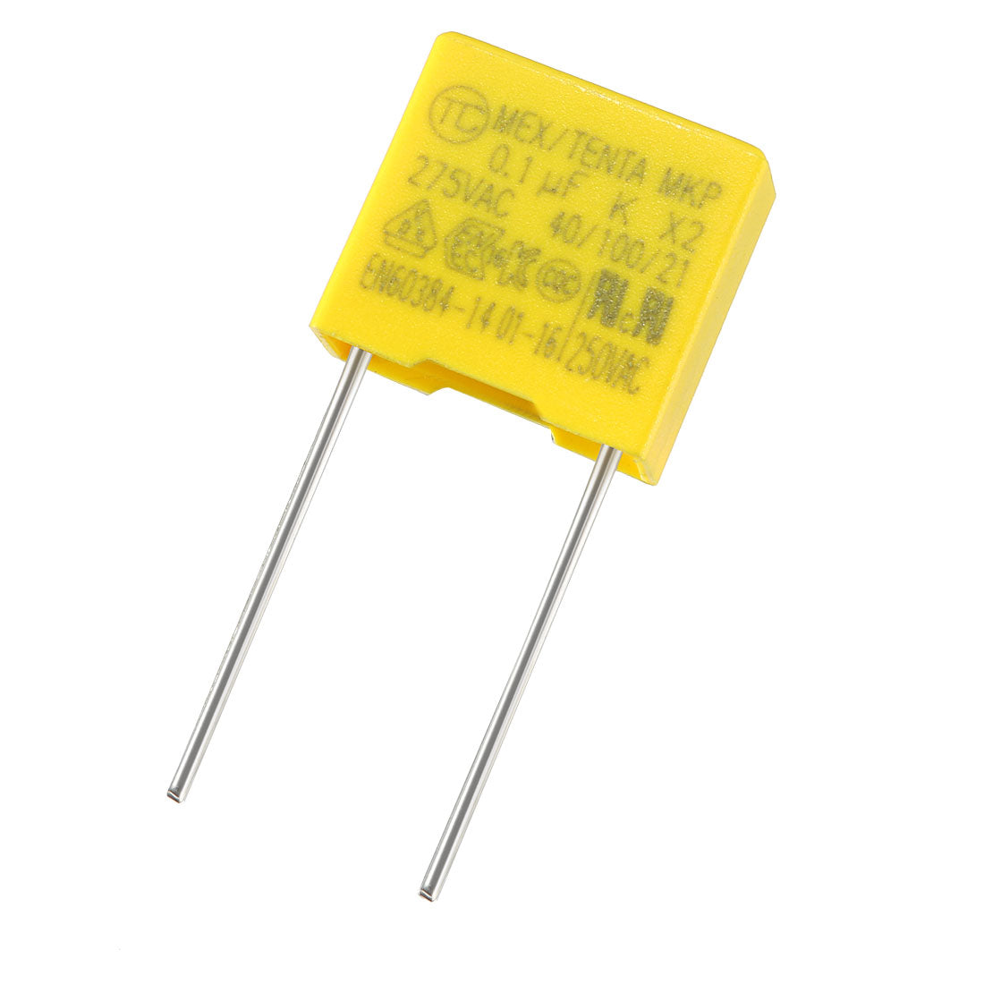 uxcell Uxcell Polypropylene Film Safety Capacitors 0.1uF 275VAC X2 MKP 20 Pcs