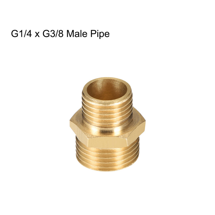 Aazon.co: GASHER 2PCS Brass Pipe Fitting, Hex Nipple, 1/2" Ale Pipe X 1/2" Ale Pipe With