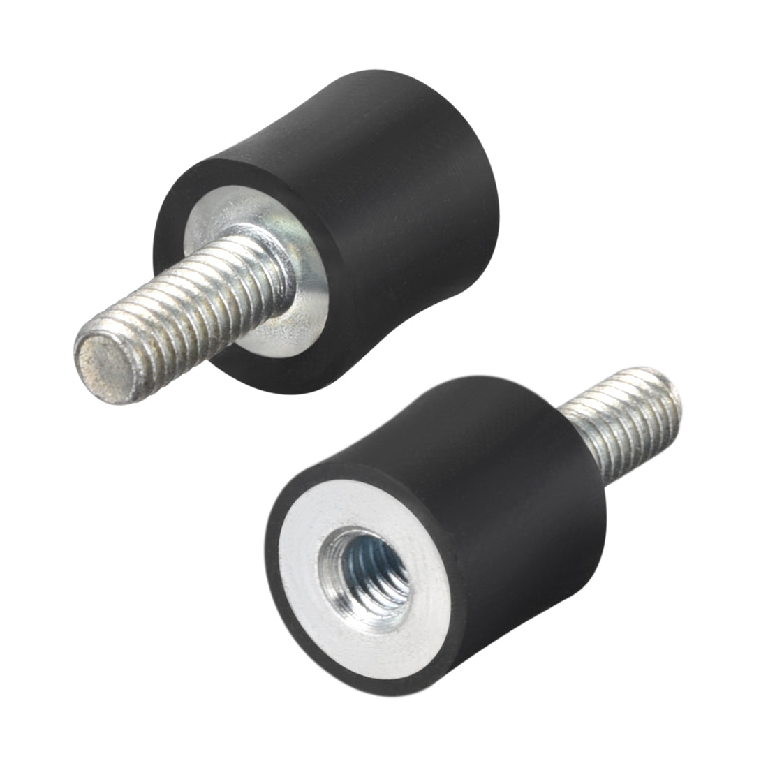 Silent Feet Anti-vibration Pads 4-Pack Rubber Anti-Vibration Isolator Mounts - 1" Dia X 1" H, 1/4-20 Thread Studs, For Motors, Pumps, HVAC Silent Feet Anti-vibration Pads 4-Pack Rubber Anti-Vibration Isolator Mounts - 1" Dia X 1" H, 1/4-20 Thread Studs, For Motors, Pumps, HVAC