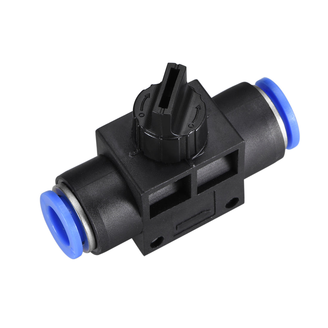 uxcell Uxcell 10mm OD Pneumatic Air Flow Control Speed Valve Union Straight