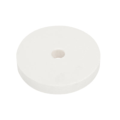 Harfington Uxcell 5-Inch Bench Grinding Wheels White Aluminum Oxide WA 80 Grits Surface Grinding Ceramic Tools