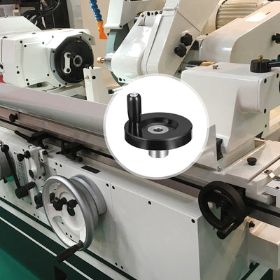 Harfington Uxcell Hand Wheel 63mm Diameter 8mm Hole Diameter for Milling Machine