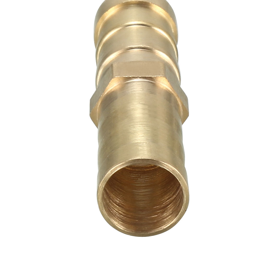 uxcell Uxcell 10mm Brass Barb Hose Fitting Straight Connector Coupler