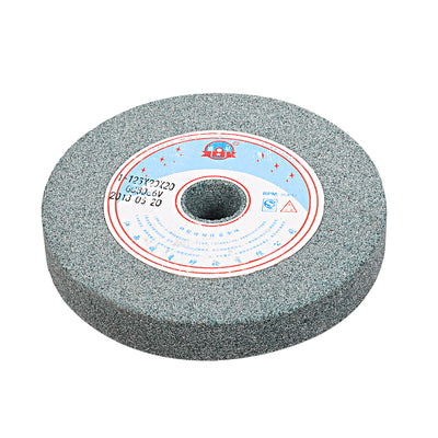 uxcell Uxcell 5-Inch Bench Grinding Wheels Green Silicon Carbide GC 80 Grits Surface Grinding Ceramic Tools