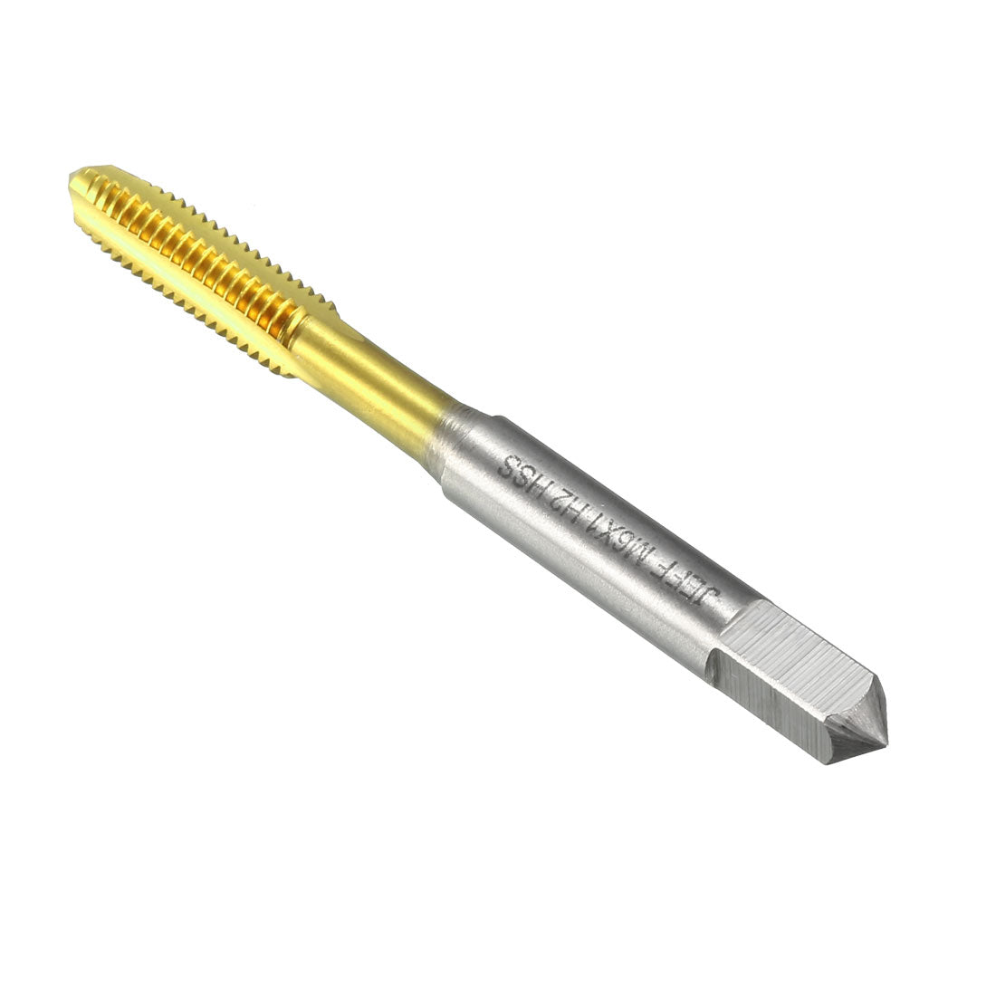 uxcell Uxcell Metric Machine Tap HSS Ti-coated Straight Flutes Thread Tapping DIY Tool