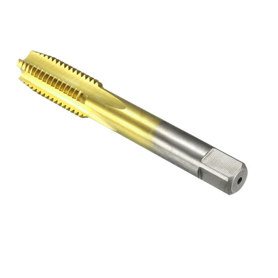 Harfington Uxcell Metric Tap M14 x 2 H2 Right Hand Thread Plug Ti-coated for Threading Tapping