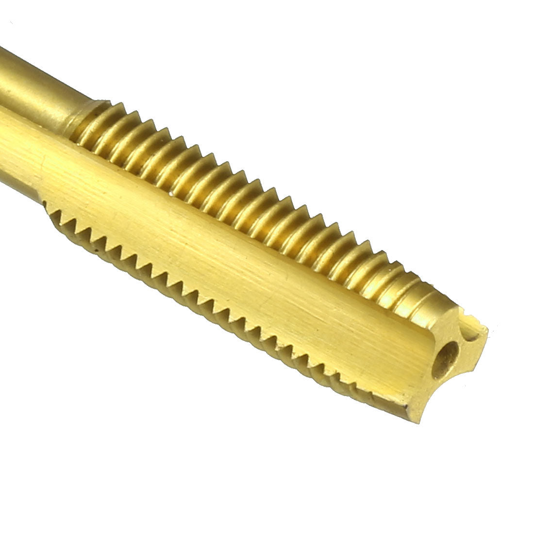 uxcell Uxcell Metric Tap M8 x 1 H2 Right Hand Thread Plug Ti-coated for Threading Tapping
