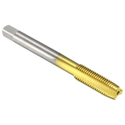 Harfington Uxcell Metric Tap M8 x 1 H2 Right Hand Thread Plug Ti-coated for Threading Tapping