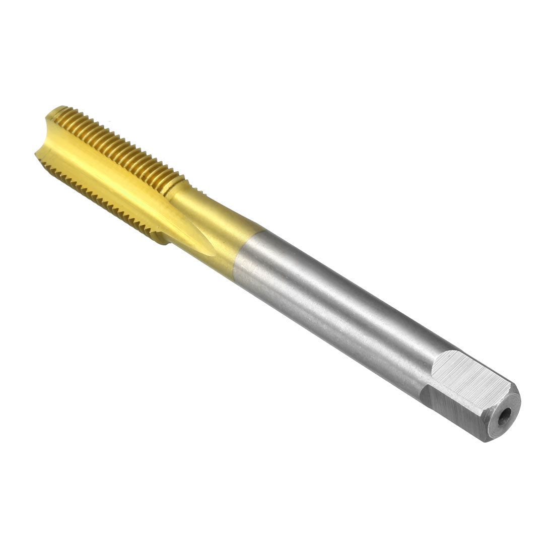 uxcell Uxcell Metric Tap M10 x 1 H2 Right Hand Thread Plug Ti-coated for Threading Tapping