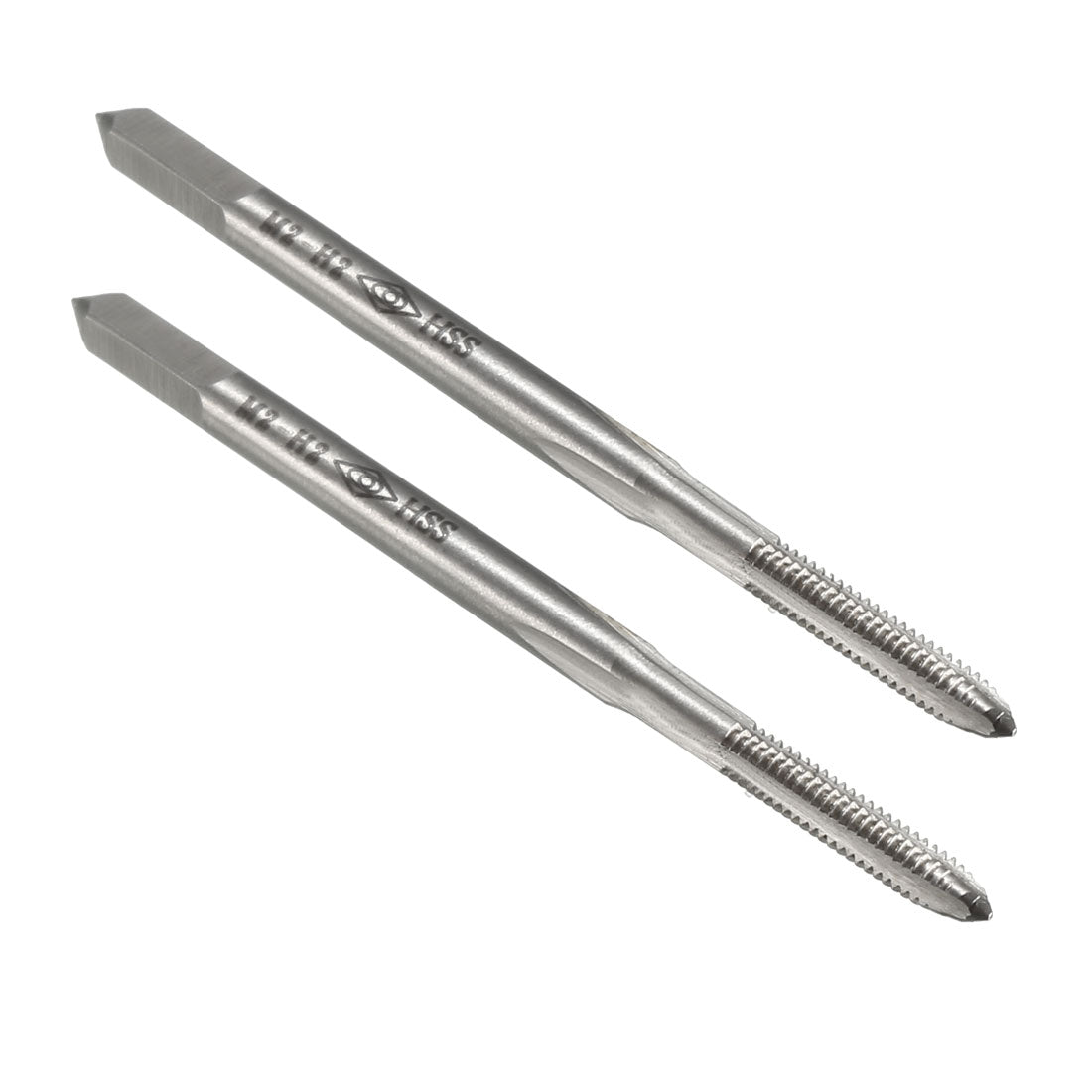 uxcell Uxcell Metric Machine Taps Straight Flutes Thread Tapping Tool 2pcs
