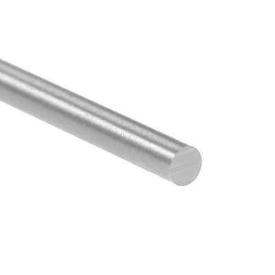 Harfington Uxcell Round Metal Rods High Speed Steel (HSS) Lathe Bar Stock DIY