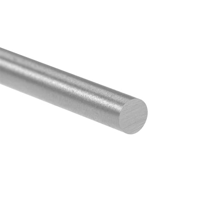 Harfington Uxcell Round Metal Rods High Speed Steel (HSS) Lathe Bar Stock DIY