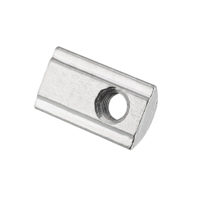Harfington Uxcell Roll-In Spring M6 T Nut 4040 Series Aluminum Extrusion, for 8mm T Slot 12 Pcs