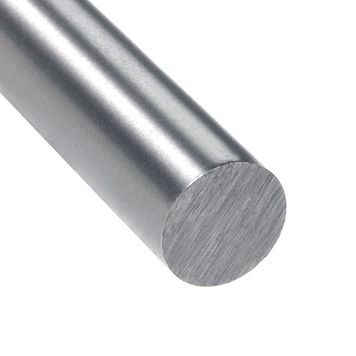 Harfington Uxcell Round Metal Rods High Speed Steel (HSS) Lathe Bar Stock DIY Tool