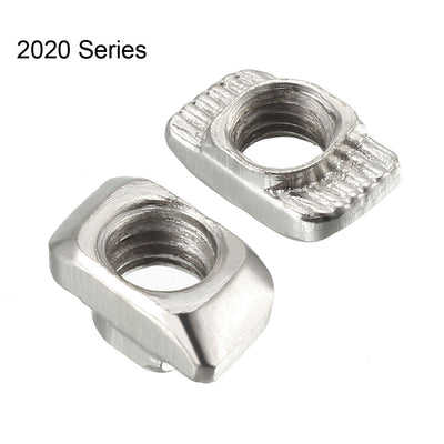 Harfington Uxcell Sliding T Slot Nuts, M5 Thread for 2020 Series Aluminum Extrusion Profile 10pcs