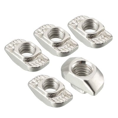 Harfington Uxcell Sliding T Slot Nuts, M6 Thread for 3030 Series Aluminum Extrusion Profile 10pcs