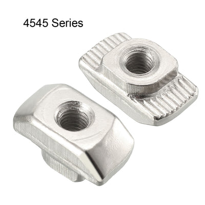 Harfington Uxcell Sliding T Slot Nuts, M5 Thread for 4545 Series Aluminum Extrusion Profile 20pcs