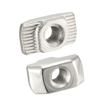 Harfington Uxcell Sliding T Slot Nuts, M6 Thread for 4545 Series Aluminum Extrusion Profile 10pcs