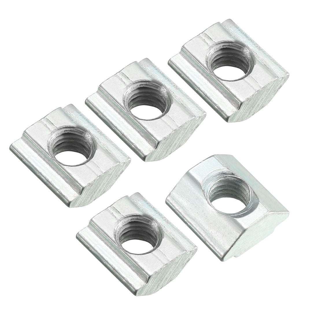 Uxcell Uxcell Slide in T-Nut, M5 Threaded for 2020 Series Aluminum Extrusions Profile 12pcs