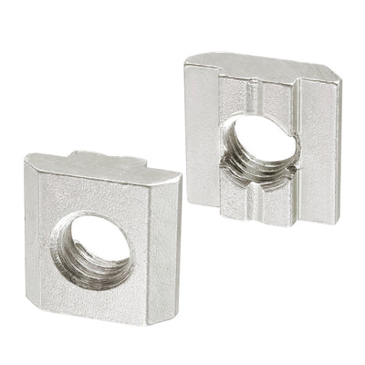 Harfington Uxcell Slide in T-Nut, M6 Threaded for 3030 Series Aluminum Extrusions Profile 4pcs