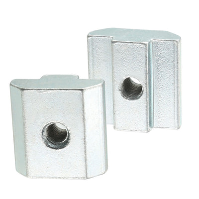 Harfington Uxcell Slide in T-Nut, M8 Threaded for 4040 Series Aluminum Extrusions Profile 12pcs
