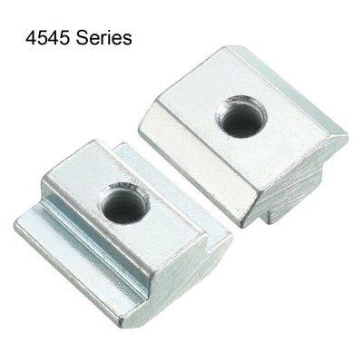 Harfington Uxcell Slide in T-Nut, M8 Threaded for 3030 Series Aluminum Extrusions Profile 8pcs