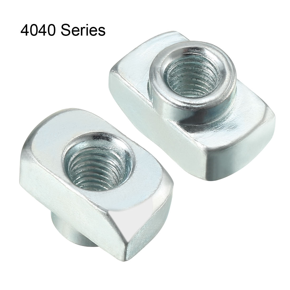 Uxcell Uxcell Sliding T Slot Nuts,  Female Thread for 4040 Series Aluminum Extrusion Profile 10 Pcs