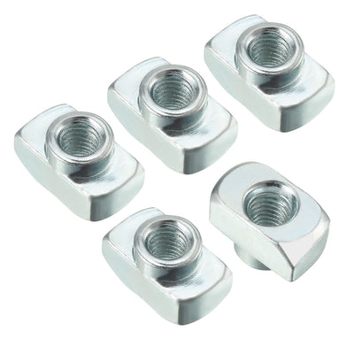 Uxcell Uxcell Sliding T Slot Nuts,  Female Thread for 4040 Series Aluminum Extrusion Profile 10 Pcs