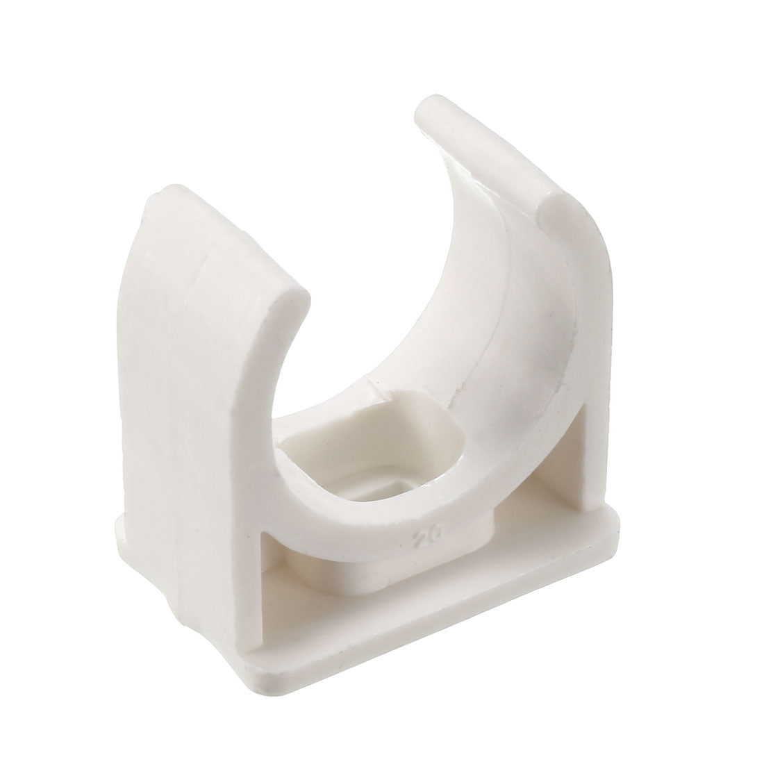 uxcell Uxcell PVC Water Pipe Clamps Clips, Fit for TV Trays Tubing Hose Hanger Support Pex Tubing