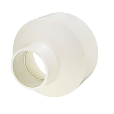 Harfington Uxcell 110mm x 50mm PVC Reducing Coupling Hub by Hub Pipe Fitting Adapter Connector