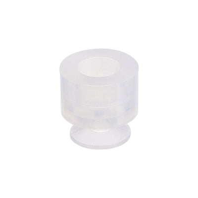 uxcell Uxcell Bellows Suction Cup, 6mm Diameter x M5 Joint Silicone Vacuum Pneumatic Suction Cup