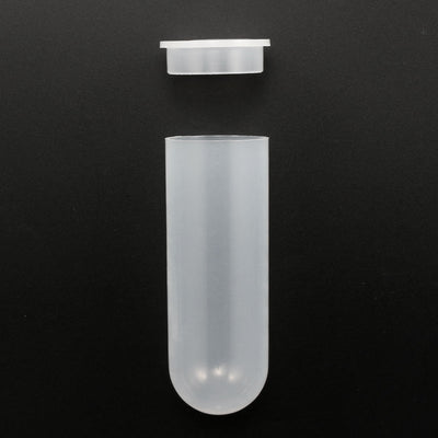 Harfington Uxcell 10 Pcs 100ml Plastic Centrifuge Tubes with Attached Cap, Round Bottom