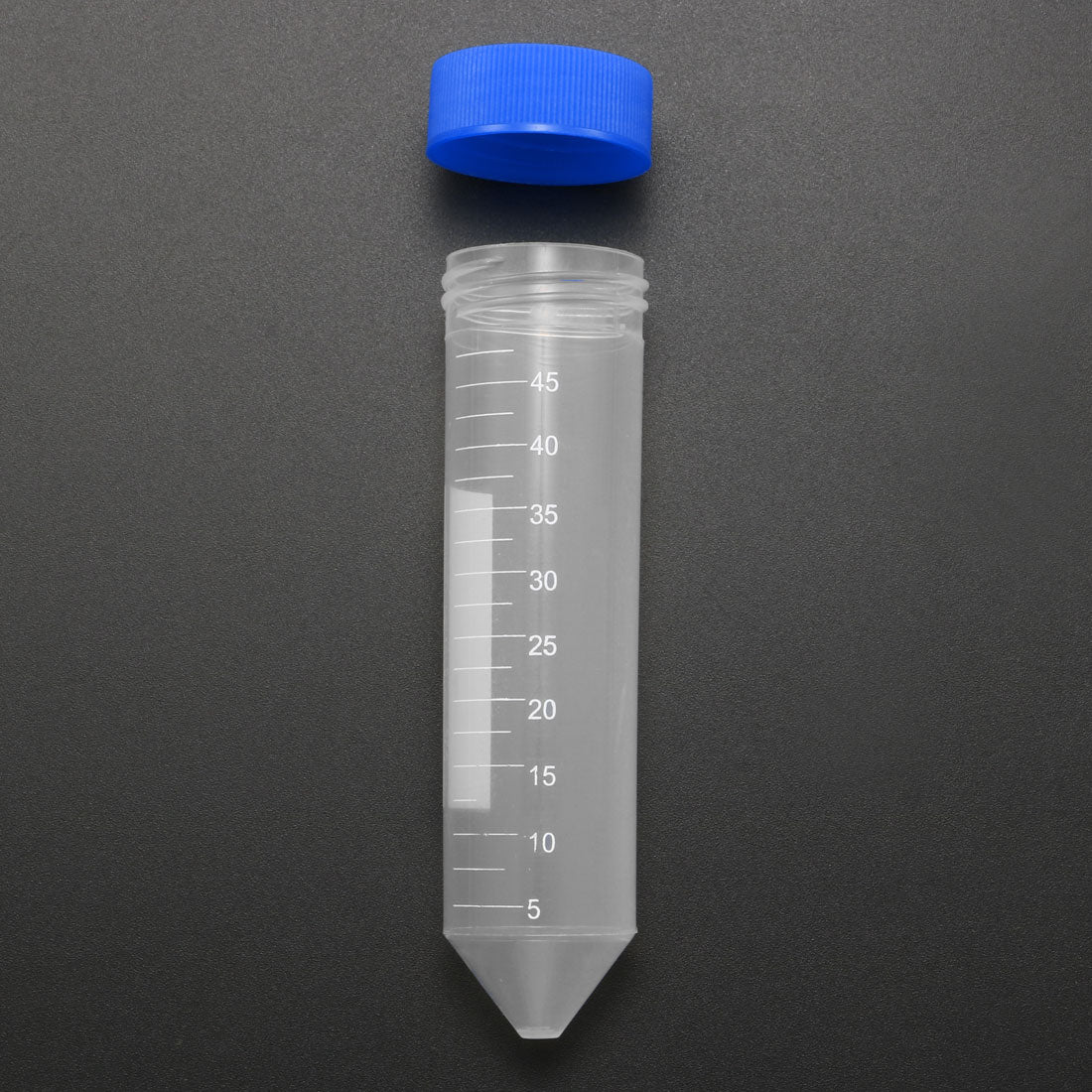 uxcell Uxcell 10 Pcs 45ml Plastic Centrifuge Tubes with Blue Screw Cap, Conical Bottom, Graduated Marks
