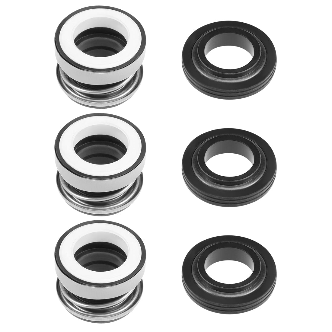 uxcell Uxcell Mechanical Shaft Seal Replacement for Pool Spa Pump 3pcs 103-12