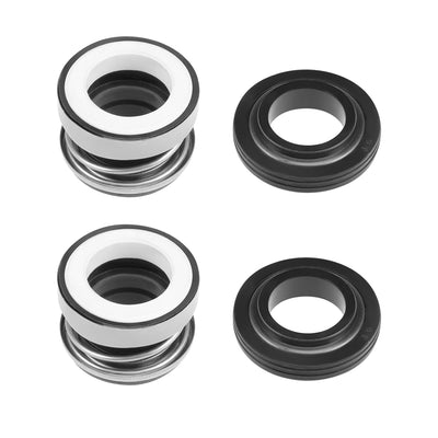 Harfington Uxcell Mechanical Shaft Seal Replacement for Pool Spa Pump 2pcs 103-14