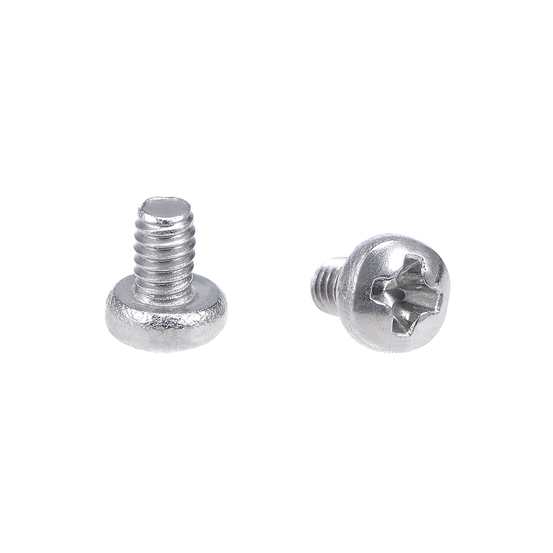uxcell Uxcell Machine Screws, Phillips Head Screw 304 Stainless Steel Fasteners Bolts 30Pcs