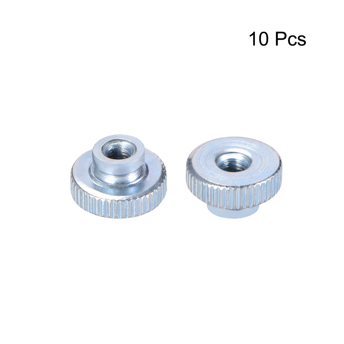 uxcell Uxcell Knurled Thumb Nuts, 10Pcs M3 Iron Round Knob for 3D Printer Parts