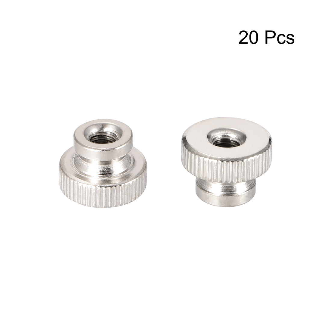 uxcell Uxcell Knurled Thumb Nuts, Iron Round Knobs for 3D Printer Part